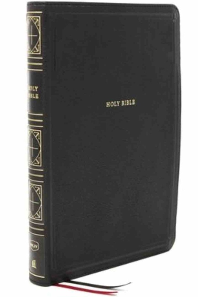 NKJV Thinline Bible Giant Print Indexed Black Imitation Leather