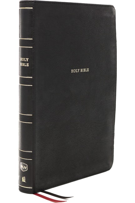 NKJV Thinline Reference Bible Large Print Black I/L