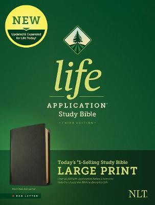 NLT Life Application Study Bible 3rd Ed Black Gen Leather LP