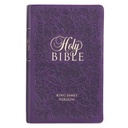 KJV Giant Print Purple Luxleather Indexed