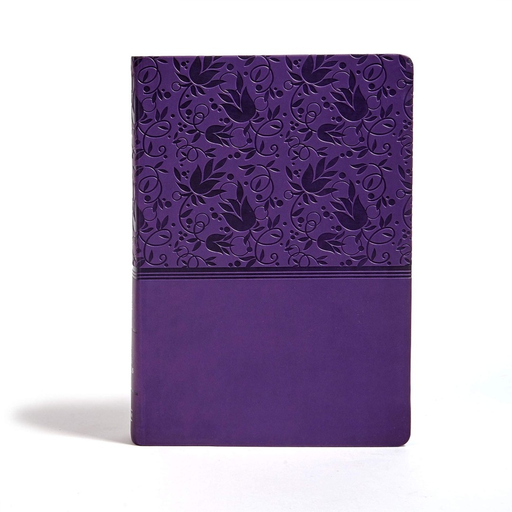 KJV Super Giant Print Reference Bible Purple I/L