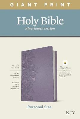 KJV Personal Size Giant Print Filament Lavender I/L