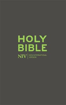 NIV Bible Soft Tone Black/Green Zip