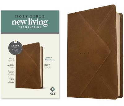 NLT Thinline Reference Bible Filament Enabled Brown