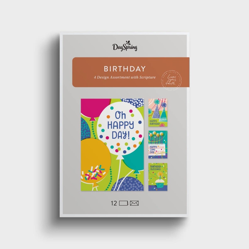GC: Boxed Birthday Icons Art