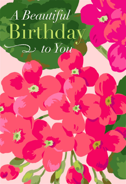 GC: Boxed Birthday Close Up Floral