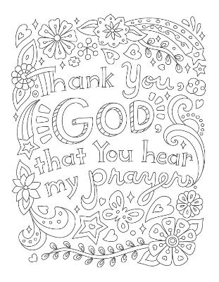 Power of a Praying Girl Coloring Book