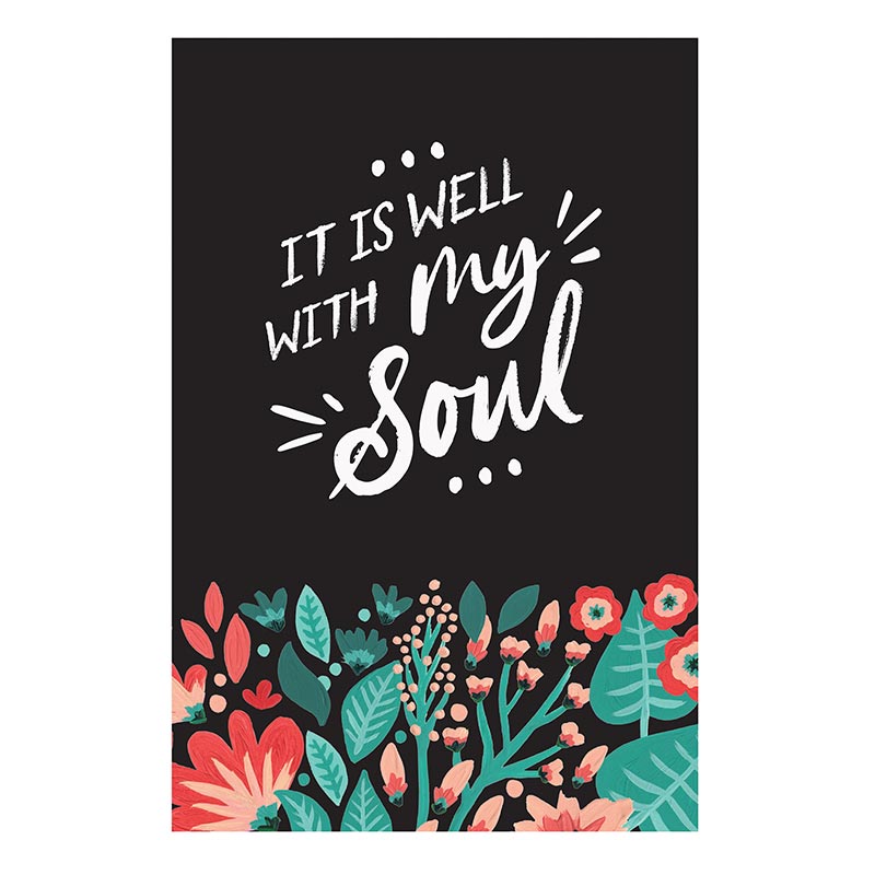 PIO It Is Well With My Soul Pink Flowers (25Pk)
