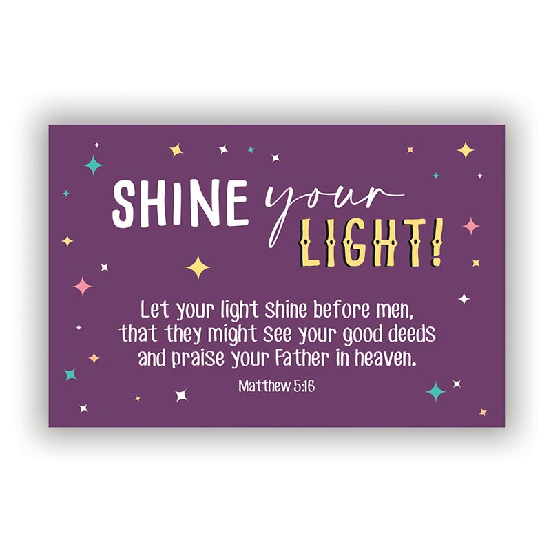 PIO Shine Your Light Purple Stars (25Pk)
