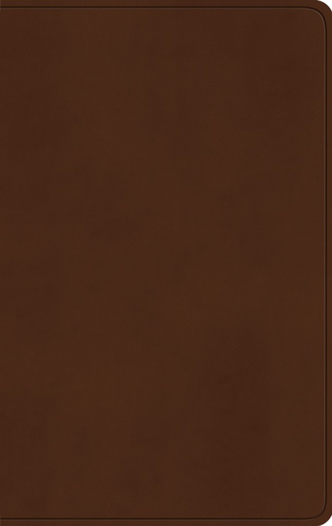 ESV Large Print Value Thinline Bible Camel I/L