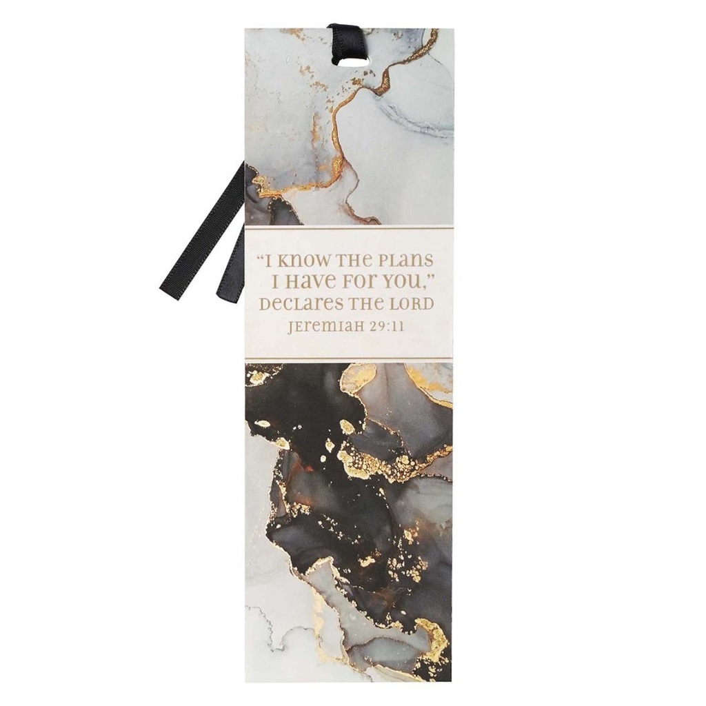 Pagemarker I Know The Plans Watercolour Marble Black