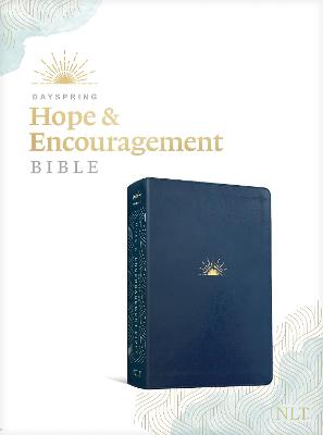 NLT Dayspring Hope & Encouragement Bible Navy I/L