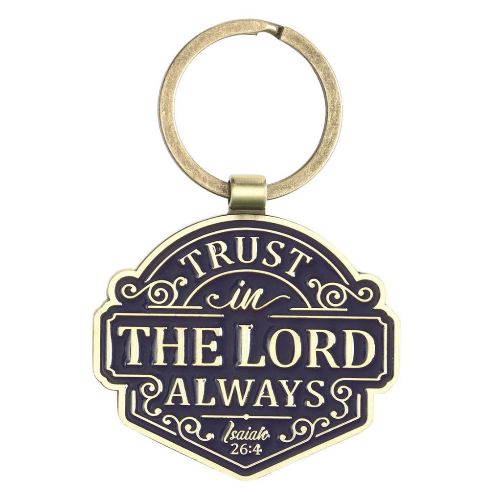 Keyring In Tin Trust In The Lord