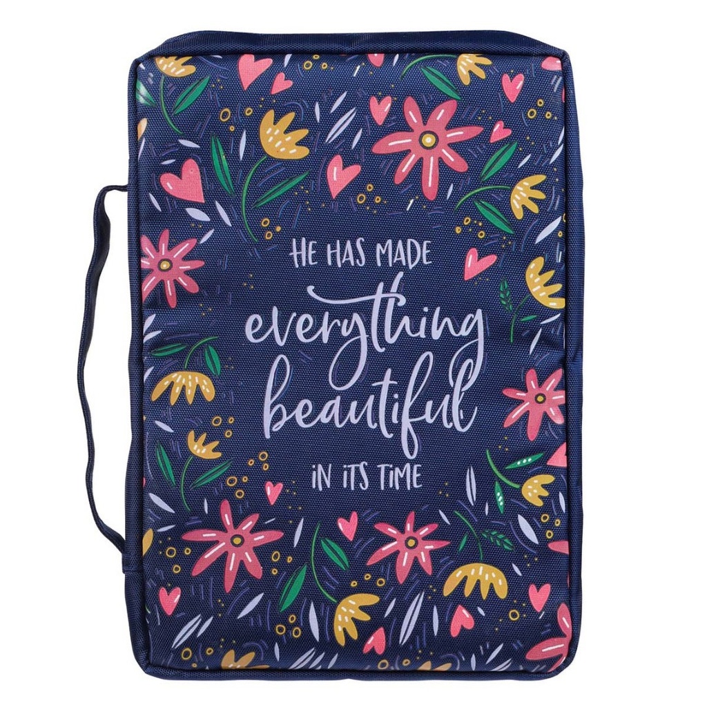 Bible Case Medium Everything Beautiful Navy Fashion