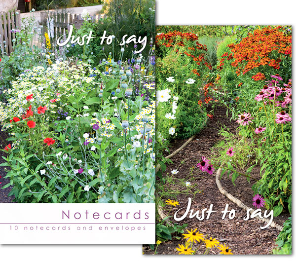 Notecards: Cottage Graden Scenes