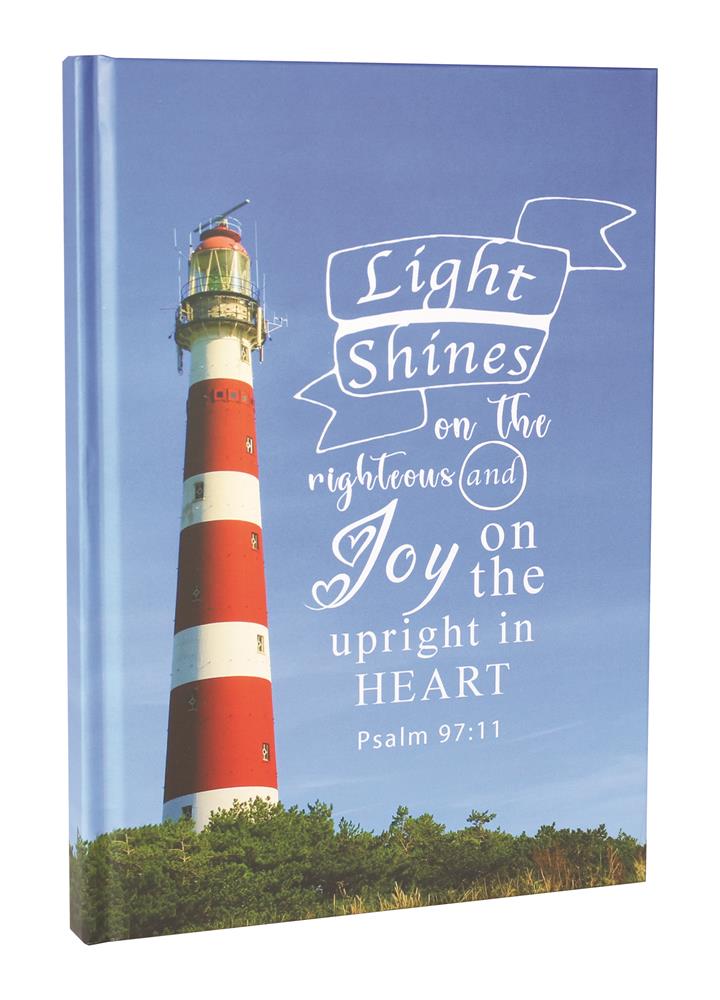Journal: Light Shines on the Righteous Psalm 97:11 Hardcover