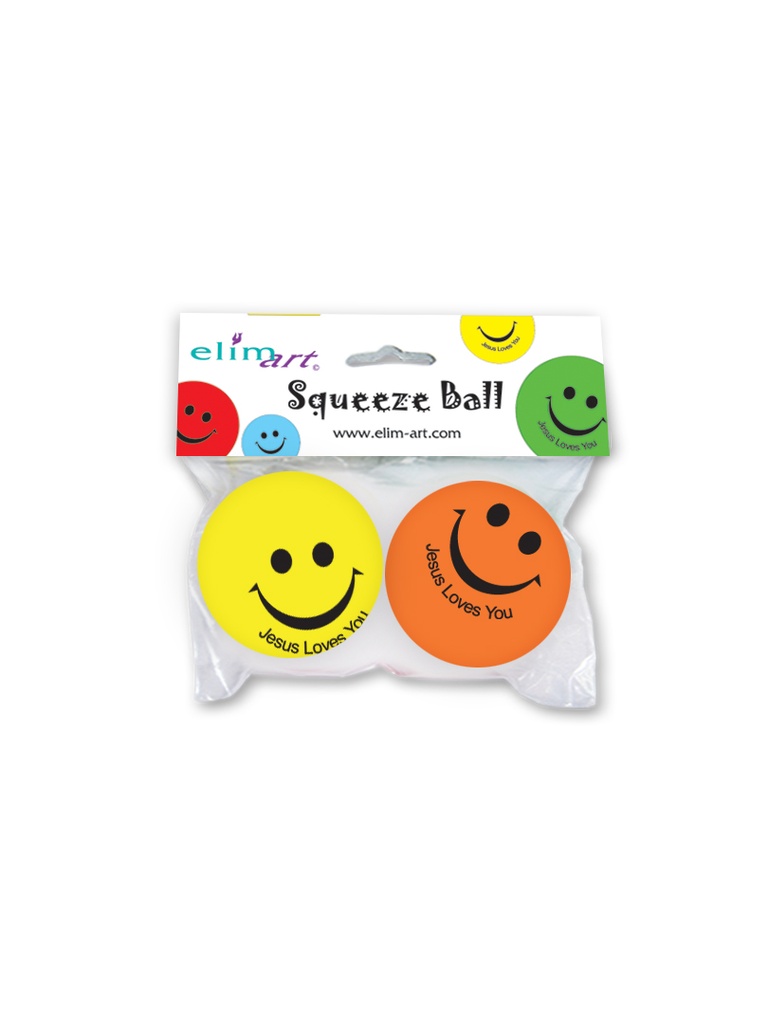 Novelty Children's Squeeze Ball 2Pk