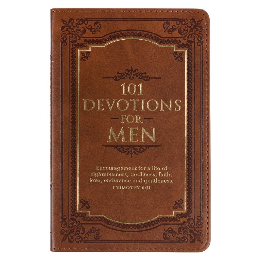 101 Devotions For Men Brown
