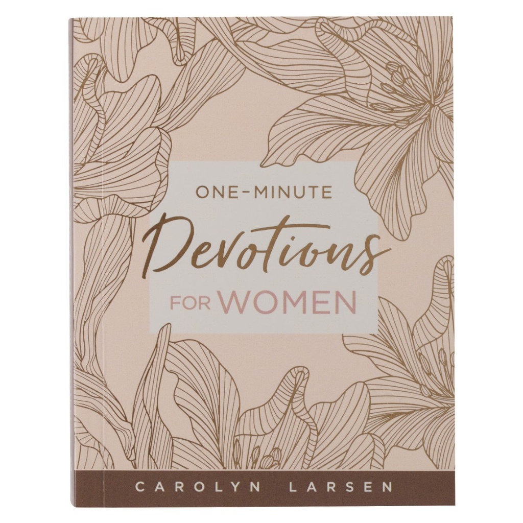 One Minute Devotions For Women Beige