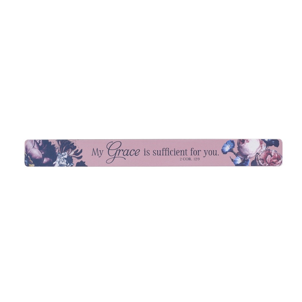 Magnetic Strip My Grace Is Sufficient Pink