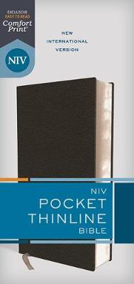 NIV Pocket Thinline Bible Black B/L