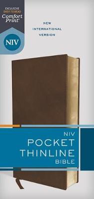 NIV Pocket Thinline Bible Brown I/L