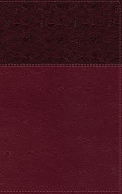 NASB Thinline Bible Large Print Burgundy 2020 Text