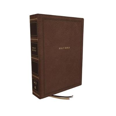 NKJV Reference Bible Wide Margin Large Print Brown