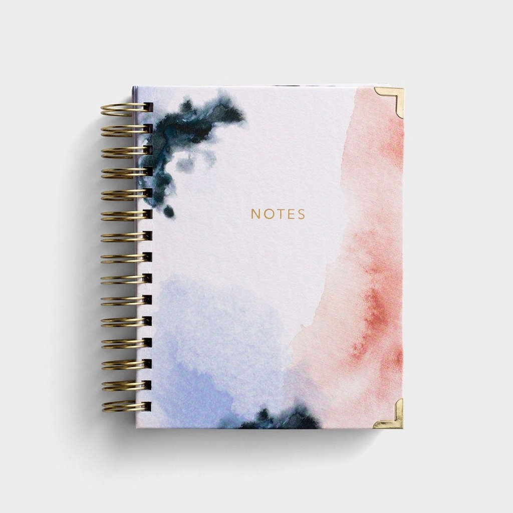 Journal Notes Watercolour Wirebound