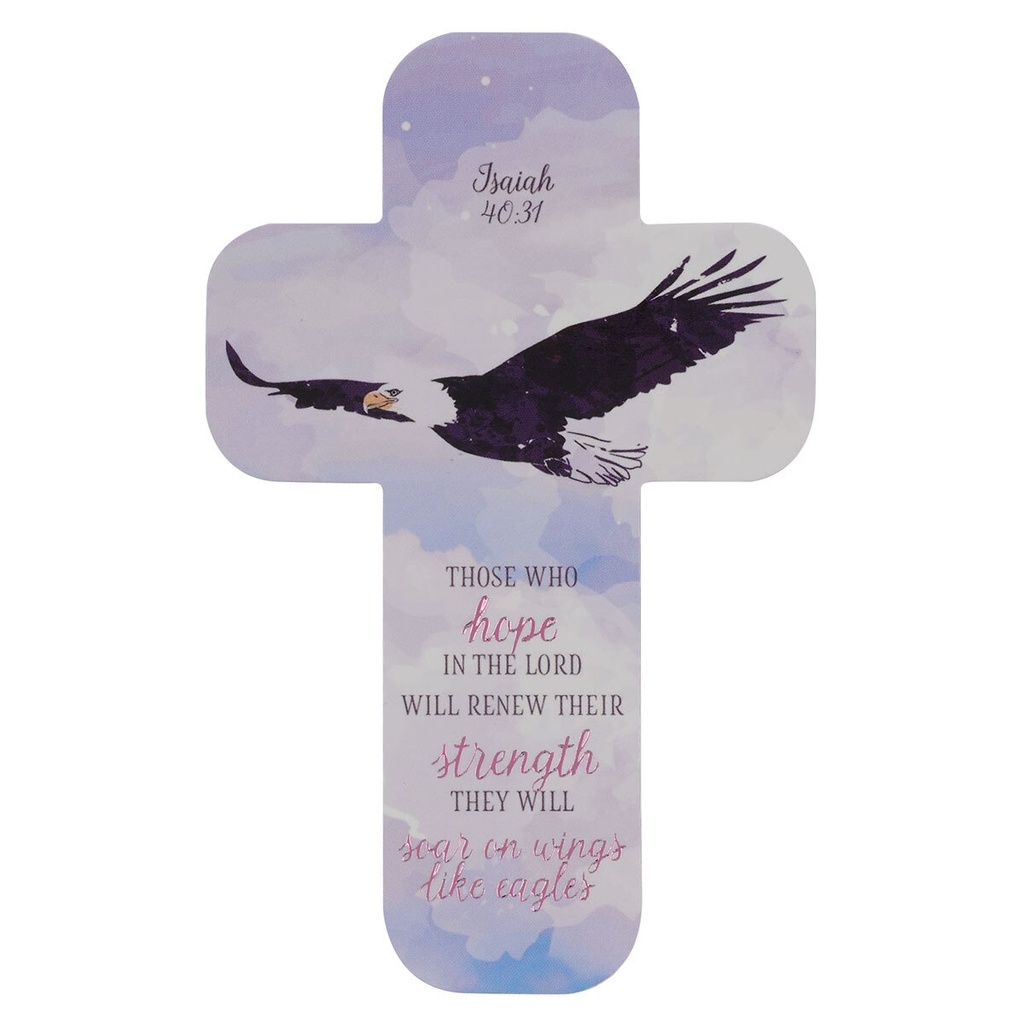 BMK Soar On Wings Like Eagles Eagle Cross 12PK