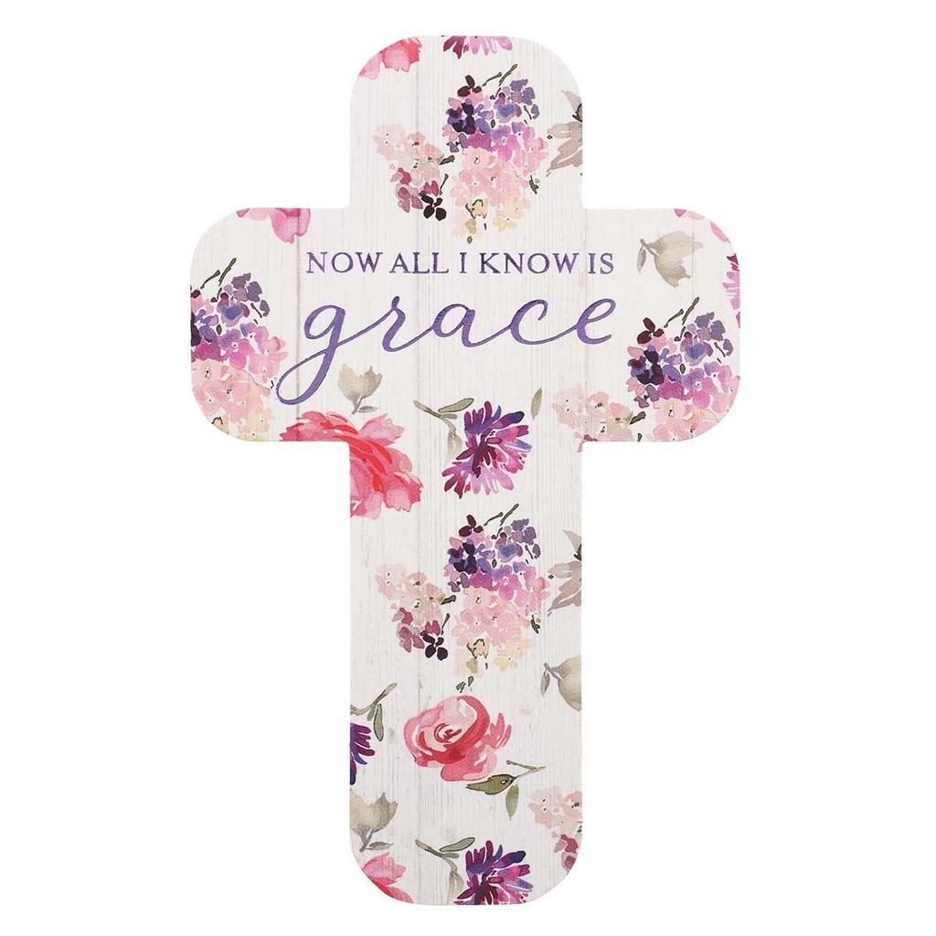 BMK All I Know Is Grace Flowers Cross 12Pk