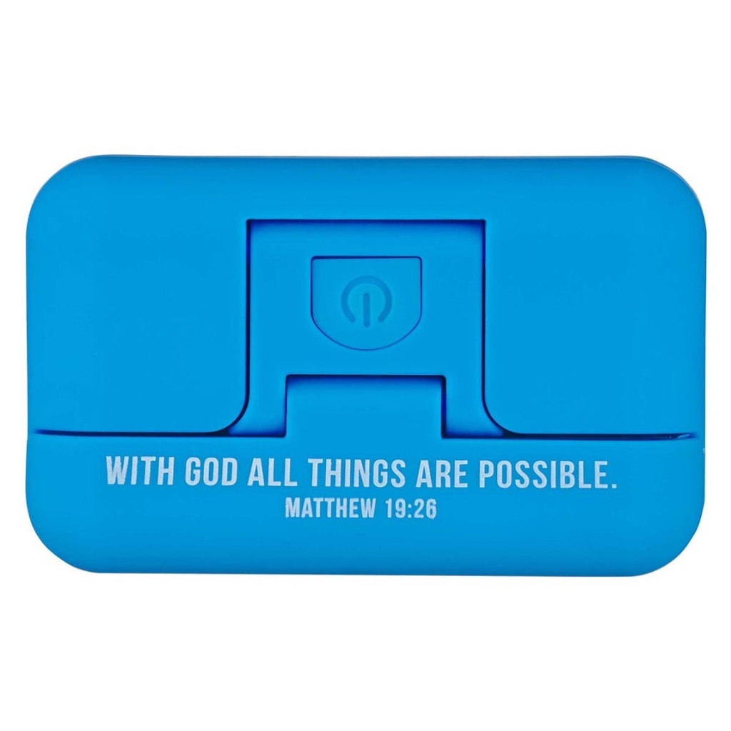 Booklight Blue Pop-up