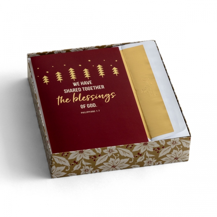 GC: Christmas Boxed Blessings of God (Gold Box)