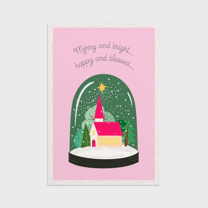 GC: Christmas Boxed Merry and Bright (Silver Box)