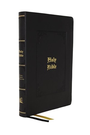 KJV Center-Column Reference Bible L/P Black I/L