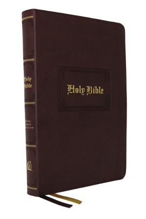 KJV Center-Column Reference Bible L/P Brown Indexed