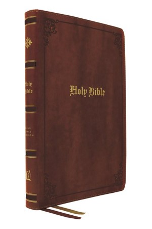 KJV Center-Column Reference Bible L/P Brown Index B/L