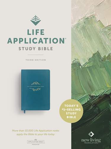 NLT Life Application Study Bible 3rd Ed Teal I/L