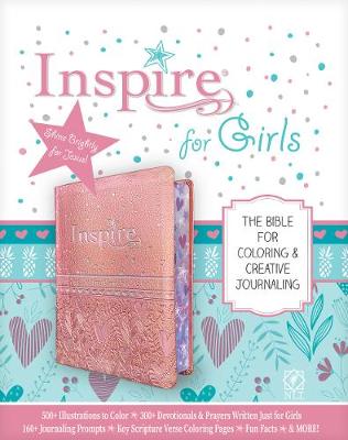 NLT Inspire Bible For Girls Pink I/L
