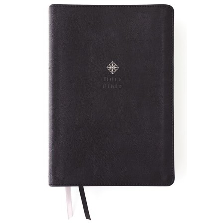 NIV Men's Devotional Bible Large Print Black I/L