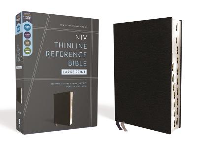NIV Thinline Reference Bible Large Print Black Index