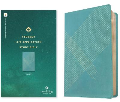 NLT Student Life Application Bible Filament Blue I/L