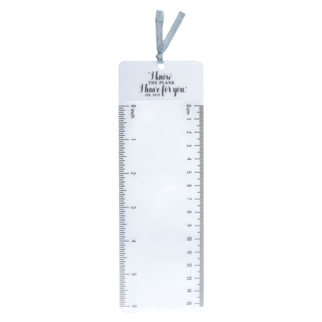 Magnifying Bookmark I Know The Plans