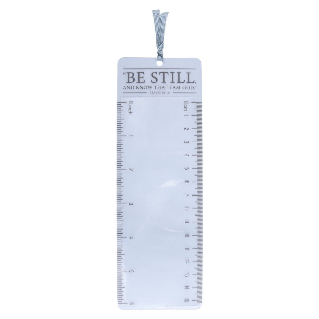 Magnifying Bookmark Be Still