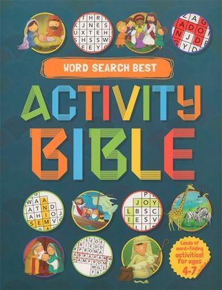 Word Search Best Activity Bible (ages 4-7)