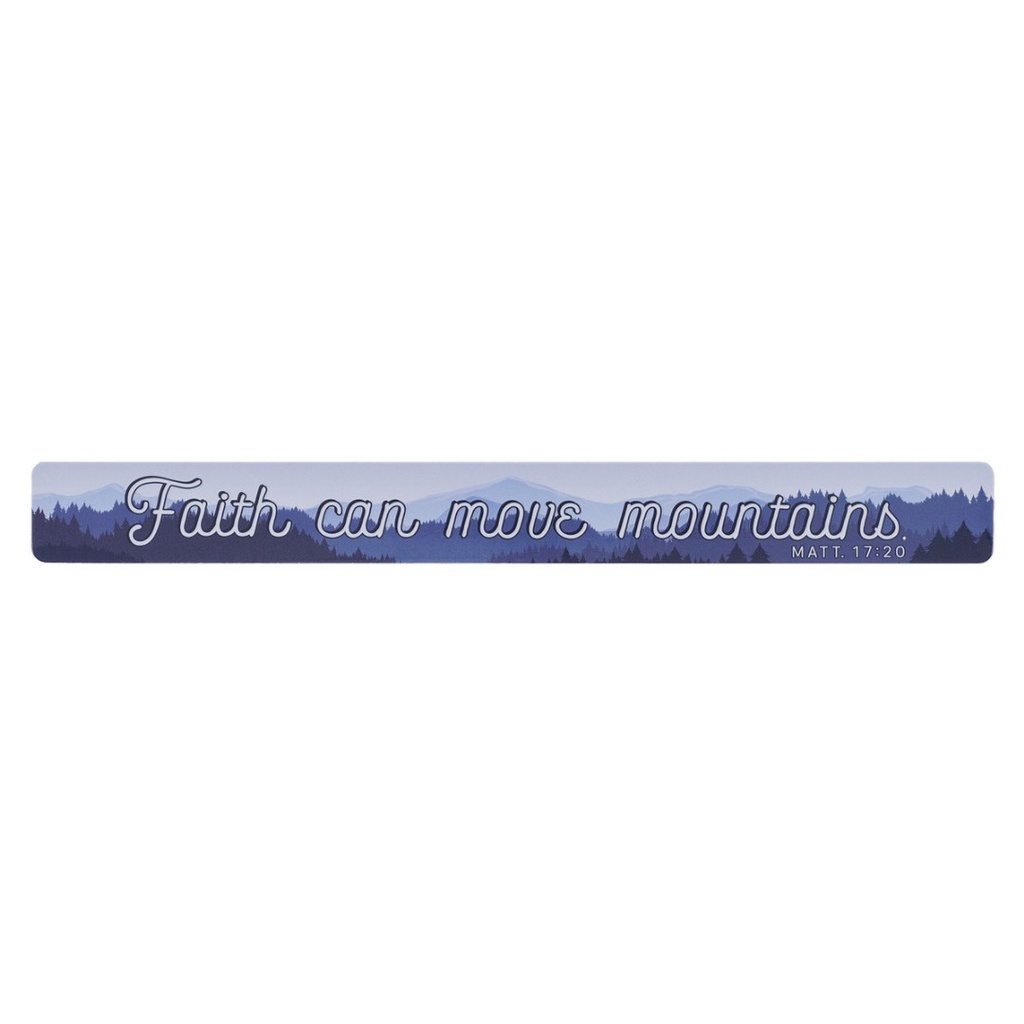 Magnetic Strip Faith Can Move Mountains