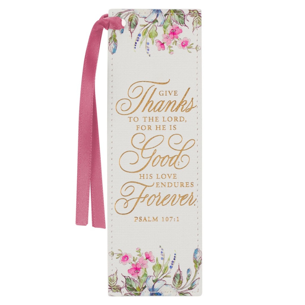 Pagemarker Give Thanks White Lace Faux Leather