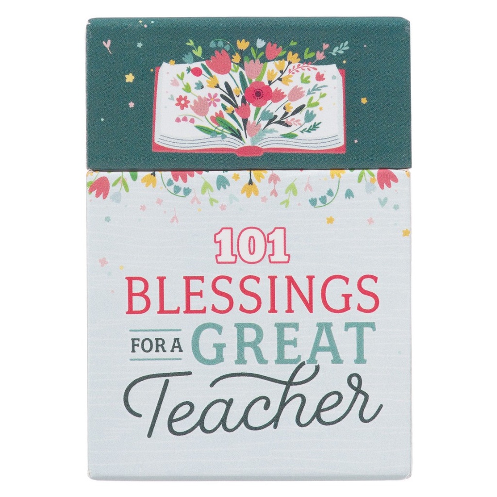 101 Blessings For A Great Teacher Box of Blessings