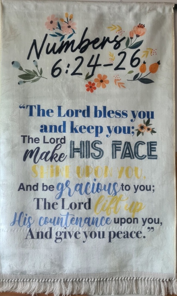 Tapestry Numbers 6:24 The Lord Bless You