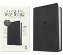 NLT Bible Large Print Premium Value Thinline Filament Black